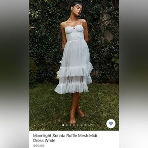 Selfie Leslie White Bridal Dress